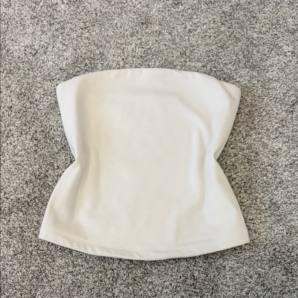 wild fable White Strapless Tube Camisole